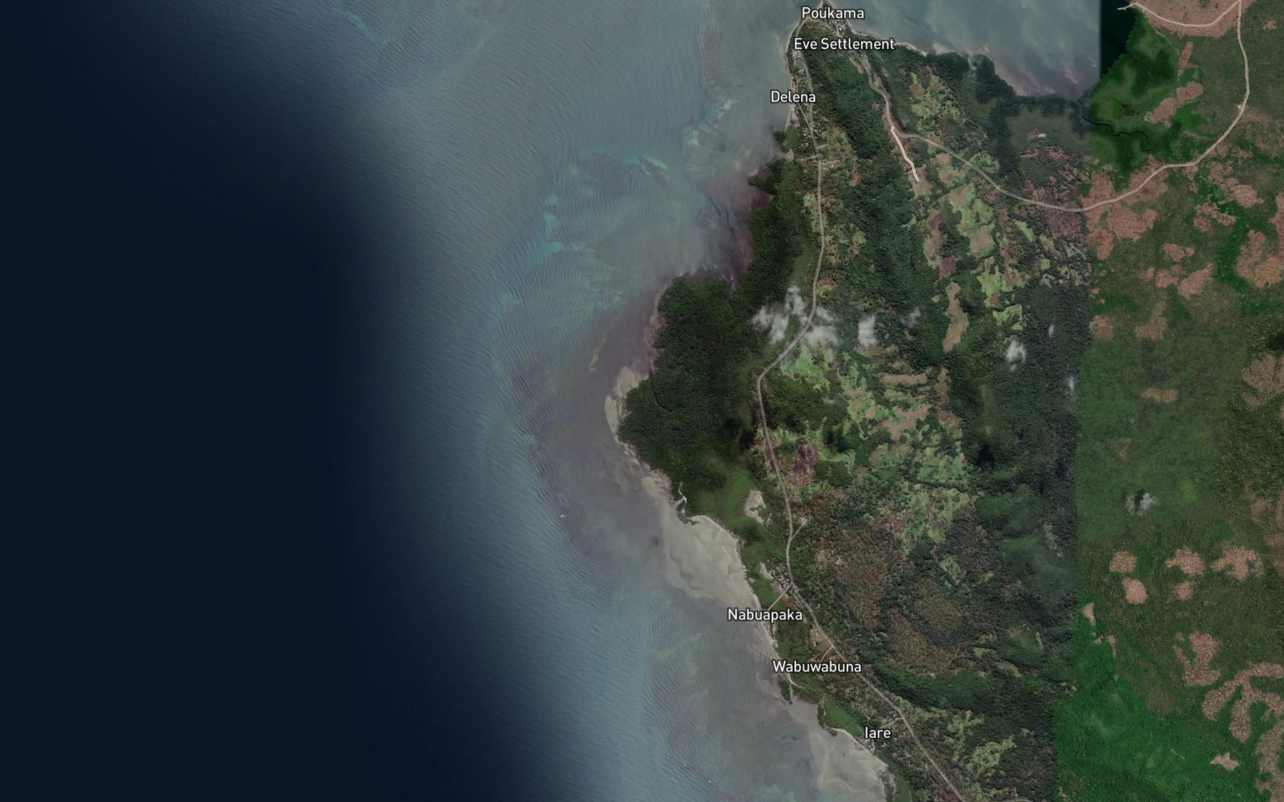 Satellite map of the Lokulaulau
