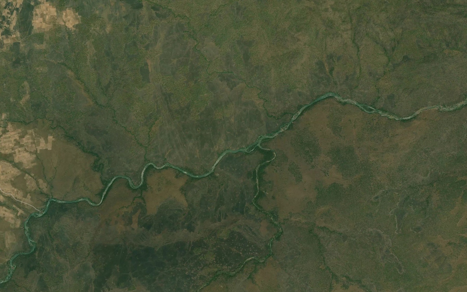 Satellite map of the Obogo