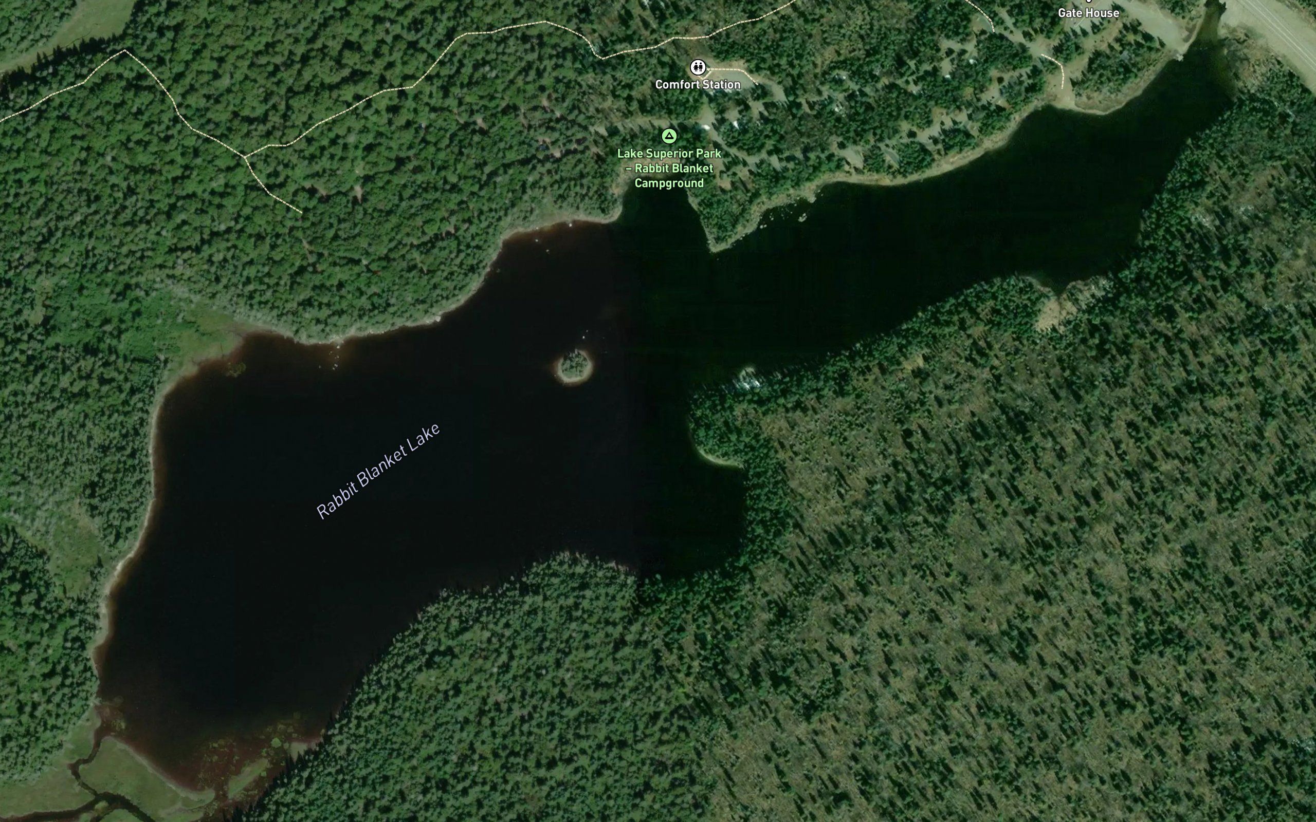 Rabbit Blanket Lake