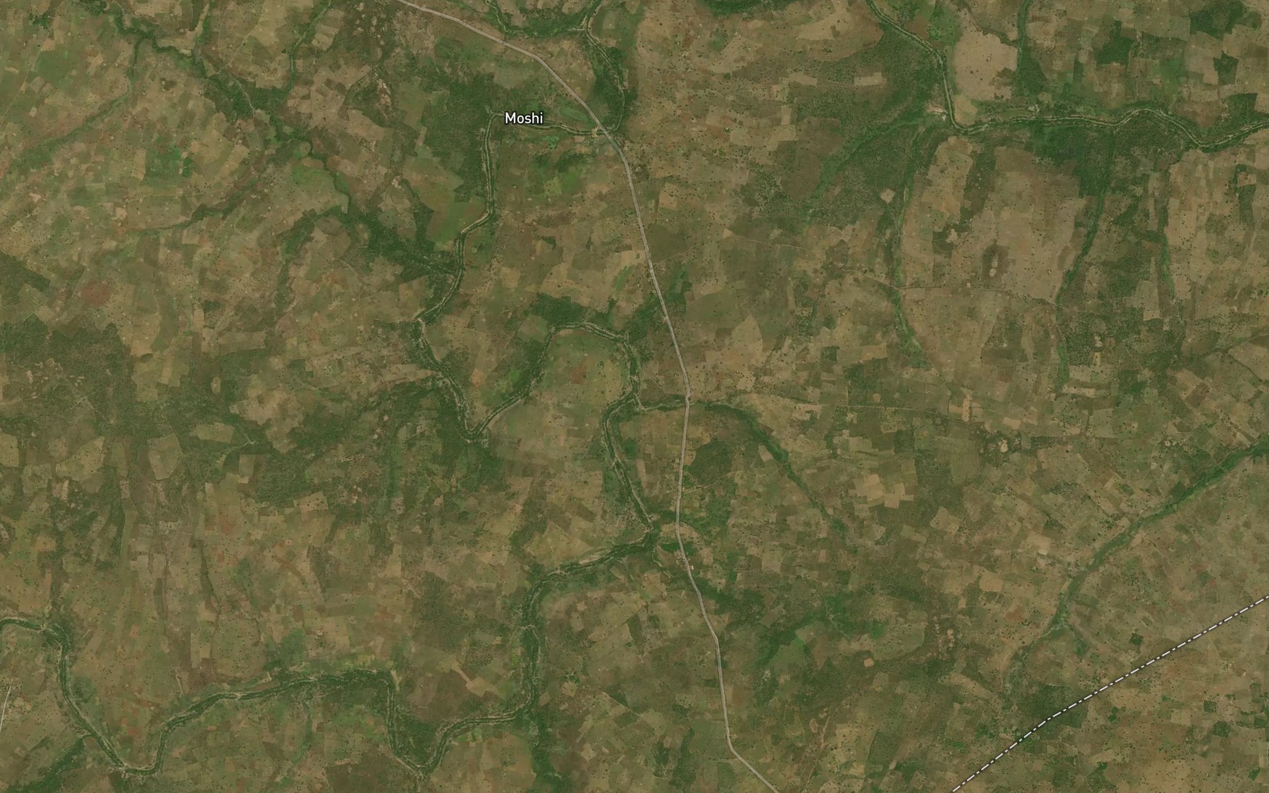 Satellite map of the River Wotukotu