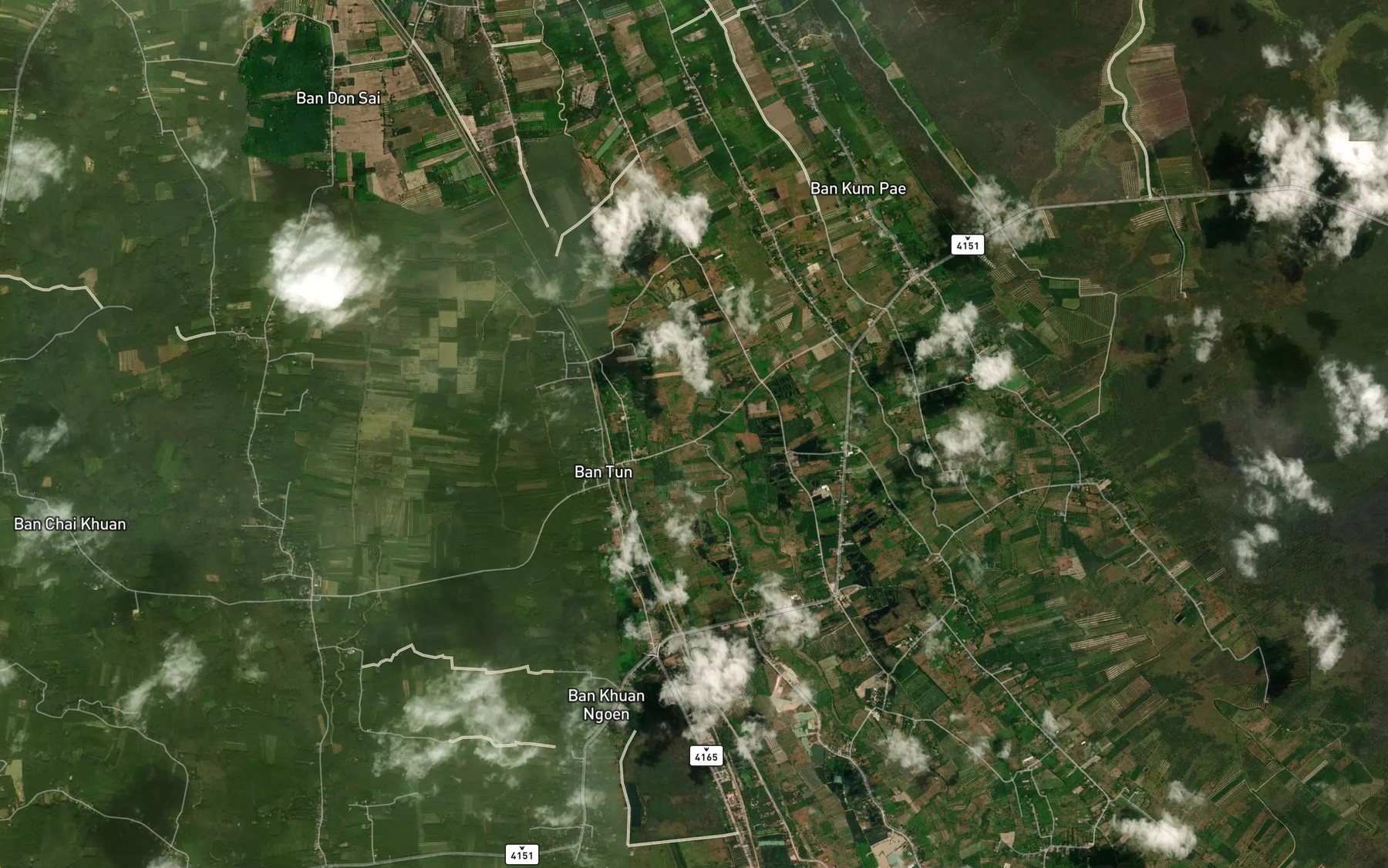 Satellite map of the Khlong Tun