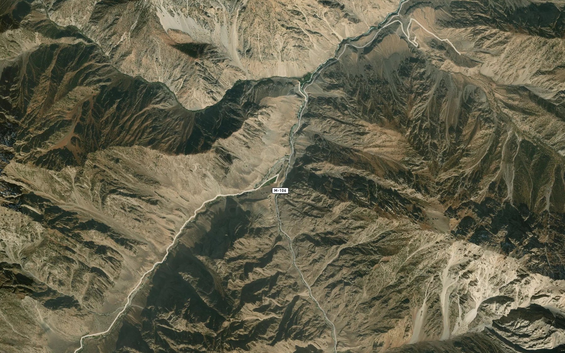 Satellite map of the Syurme-Tash