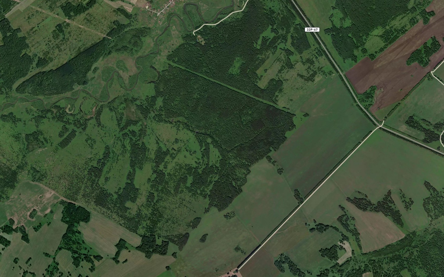 Satellite map of the Klyuch Bochkarev