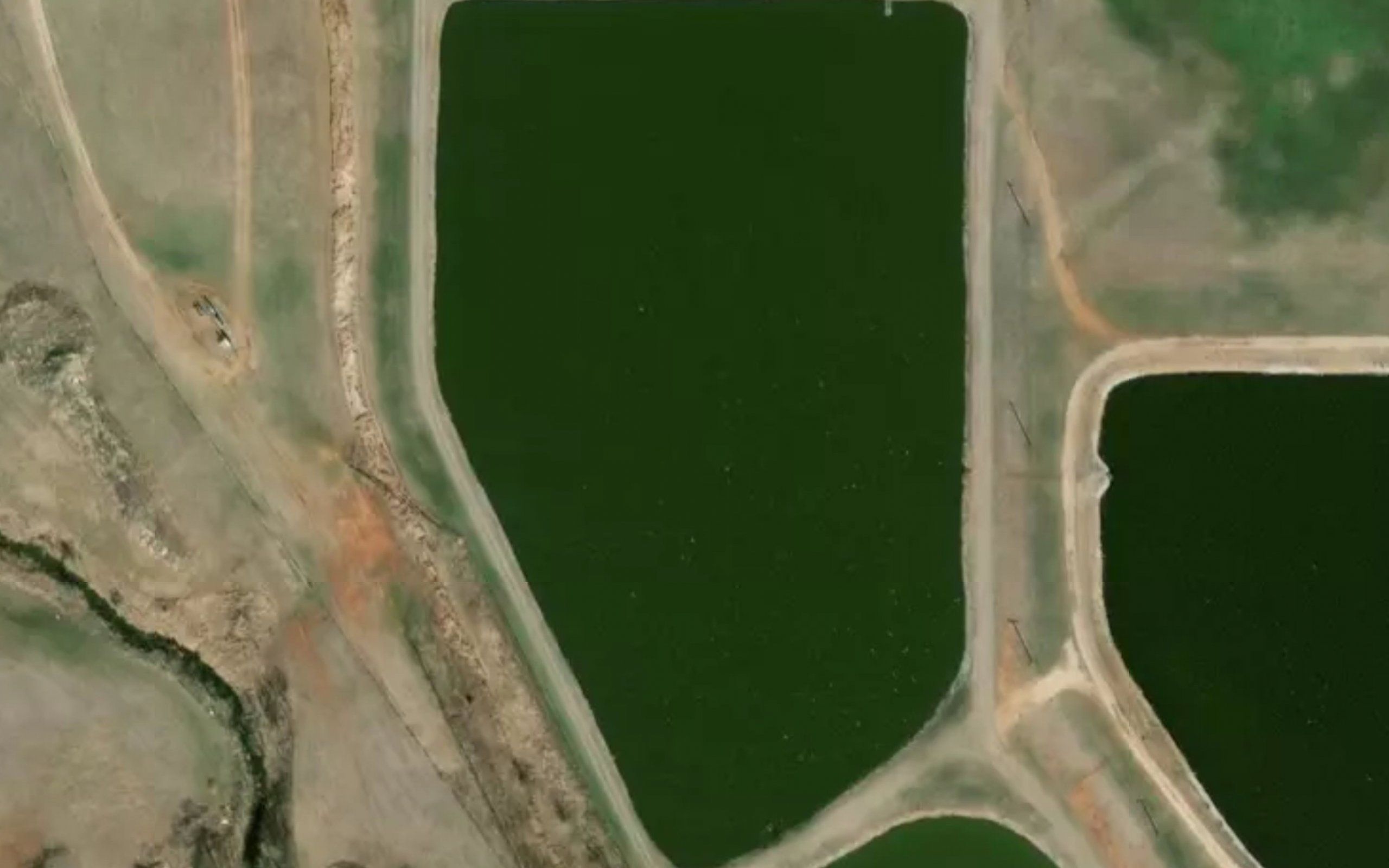 Okeene Sewage Disposal Pond North