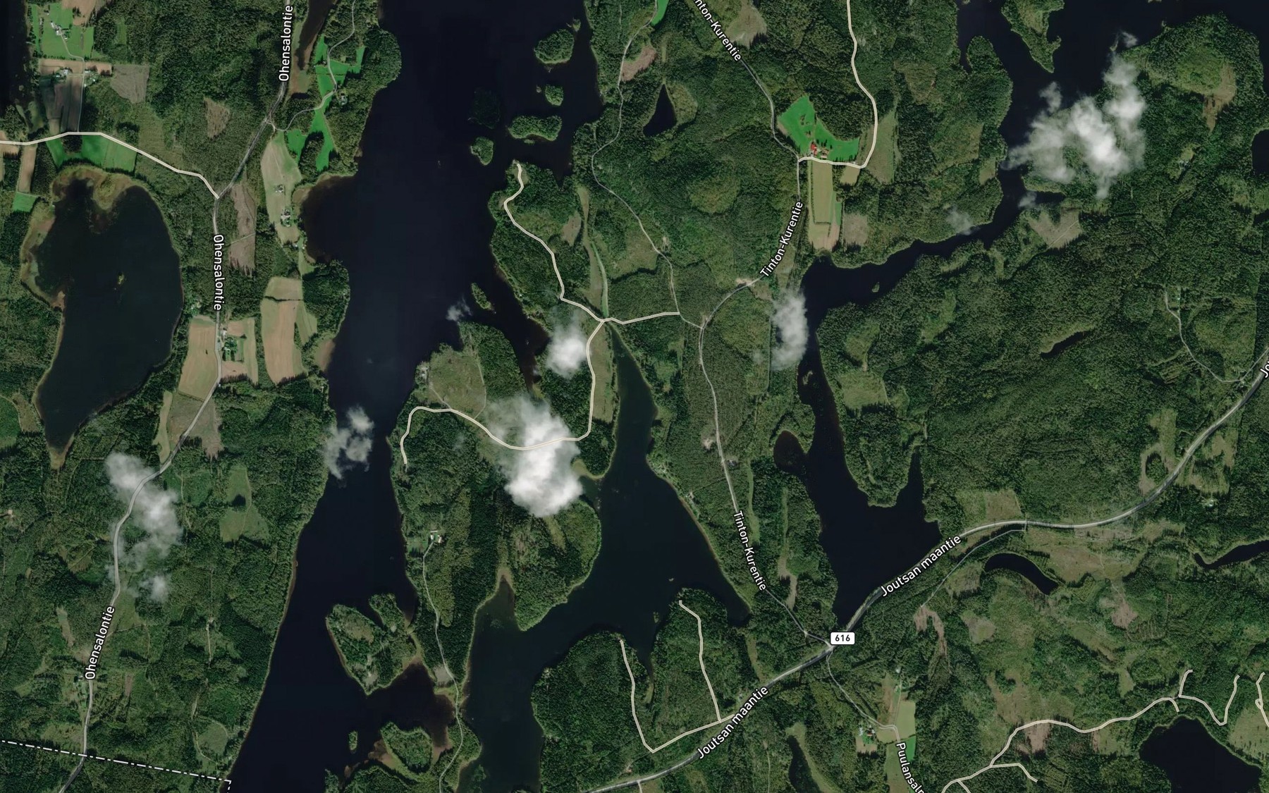 Satellite map of the Siltasalmenlahti