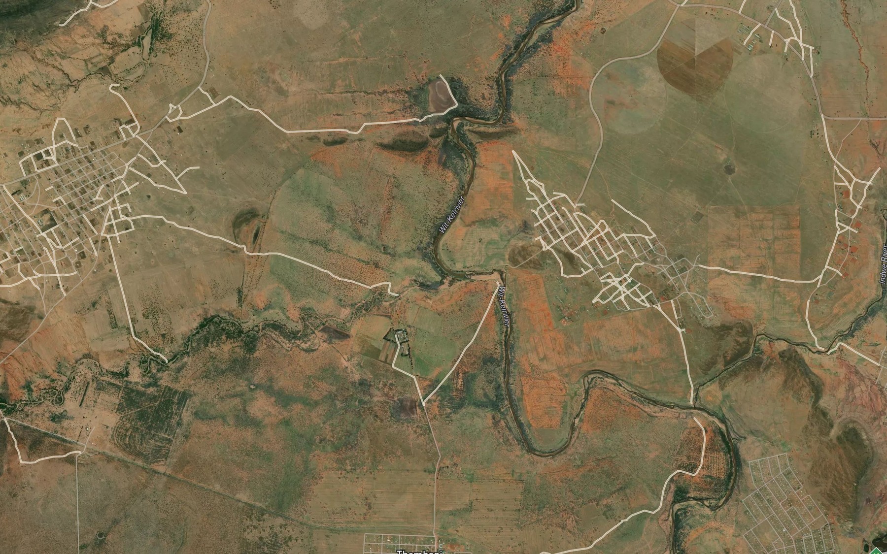 Satellite map of the Bholotwa