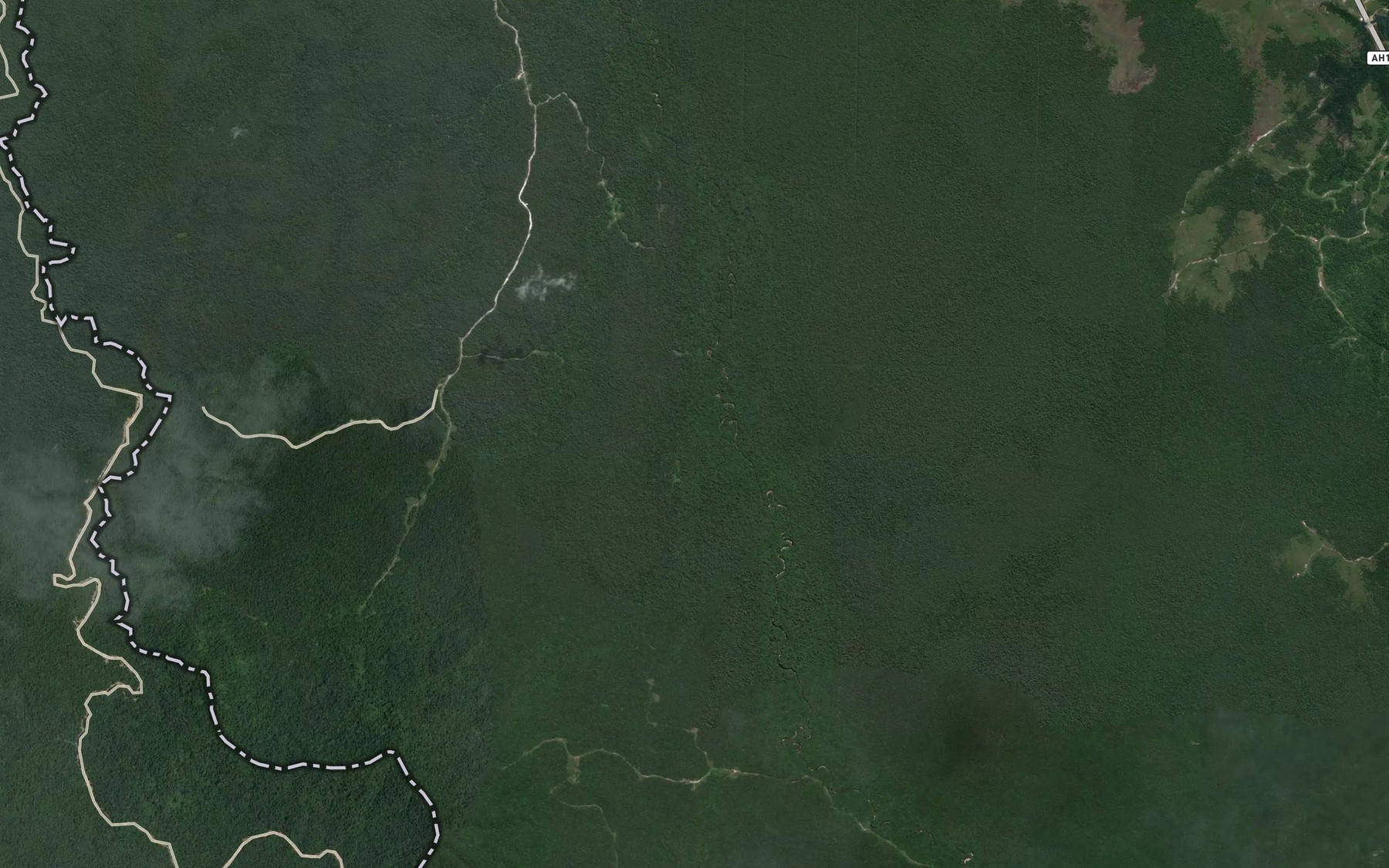 Satellite map of the Sungai Tempaian
