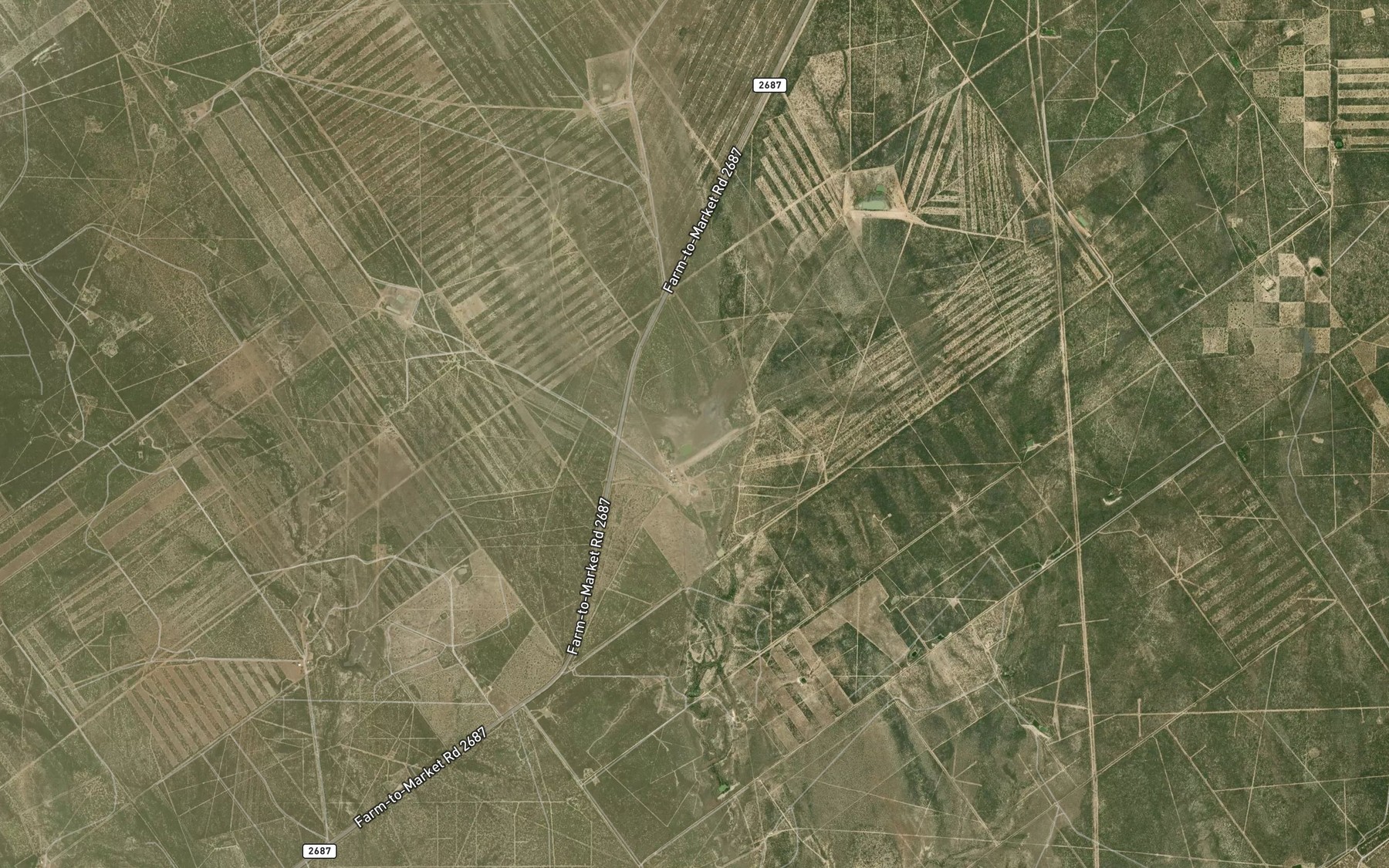 Satellite map of the Lopez Lake