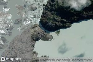 Lago y glaciar Gabriel Quiroz