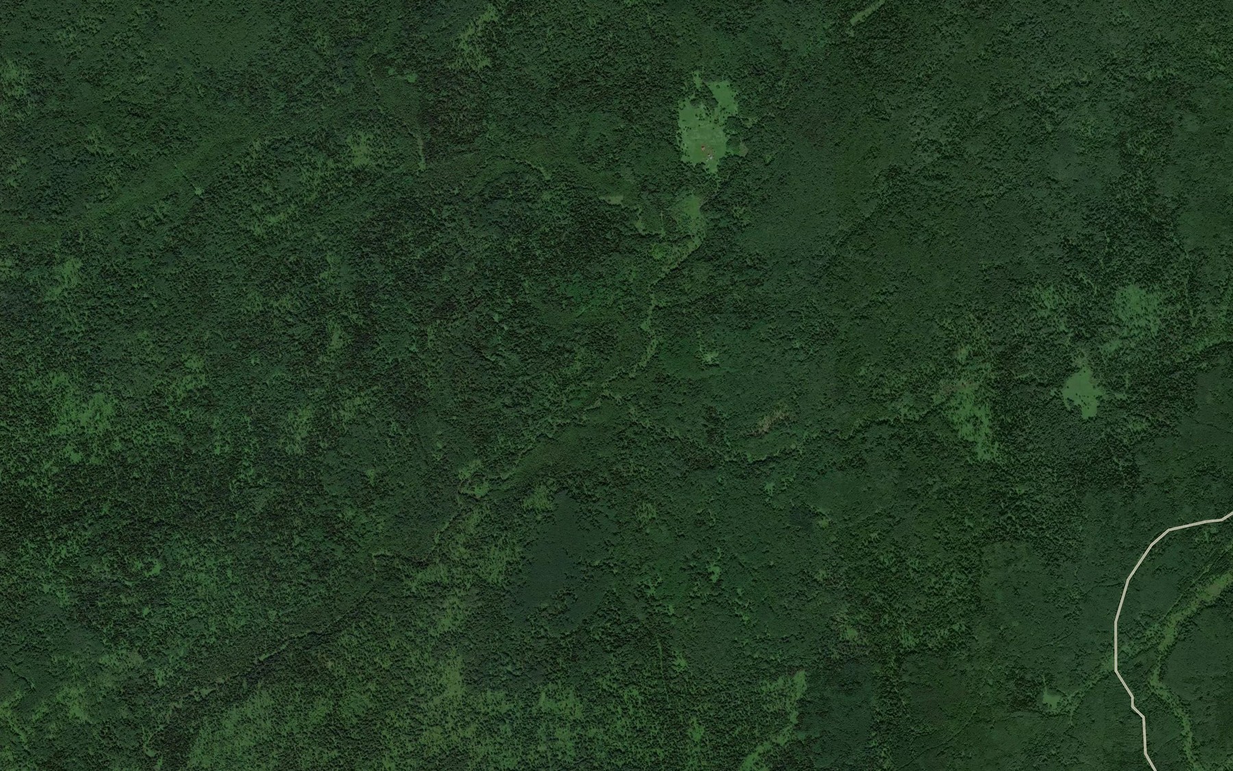 Satellite map of the Takovaya