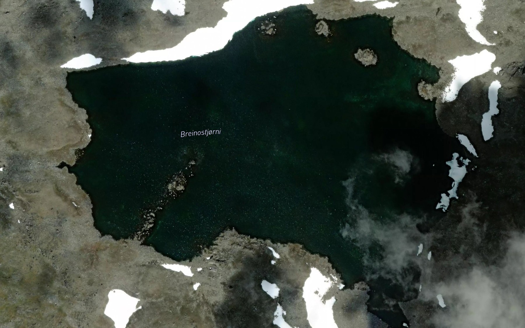 Satellite map of the Breidnostjorni