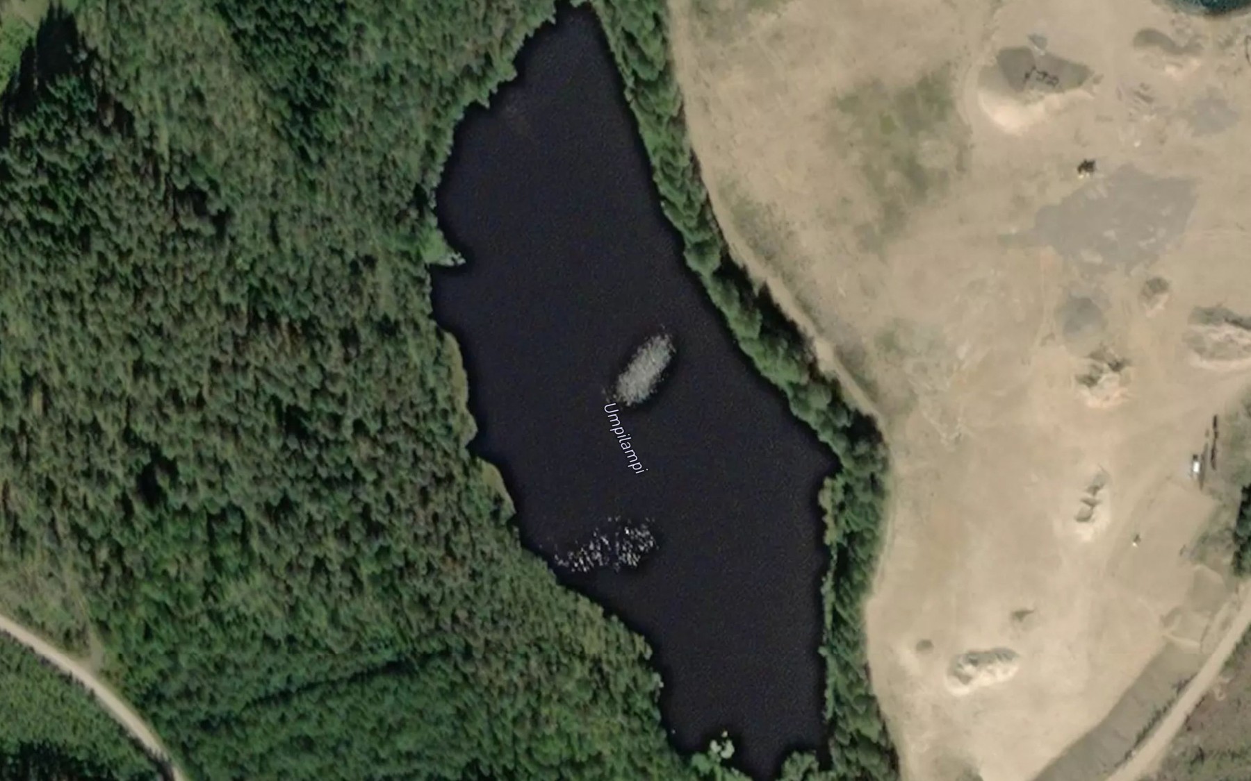 Satellite map of the Umpilampi