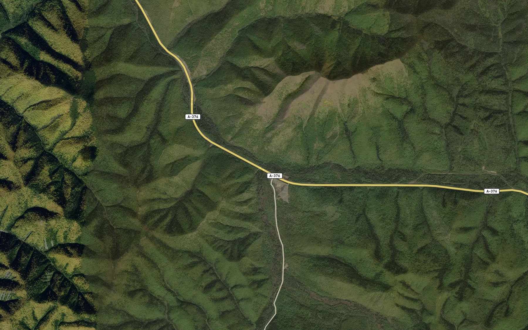 Satellite map of the Poluzalesennyy
