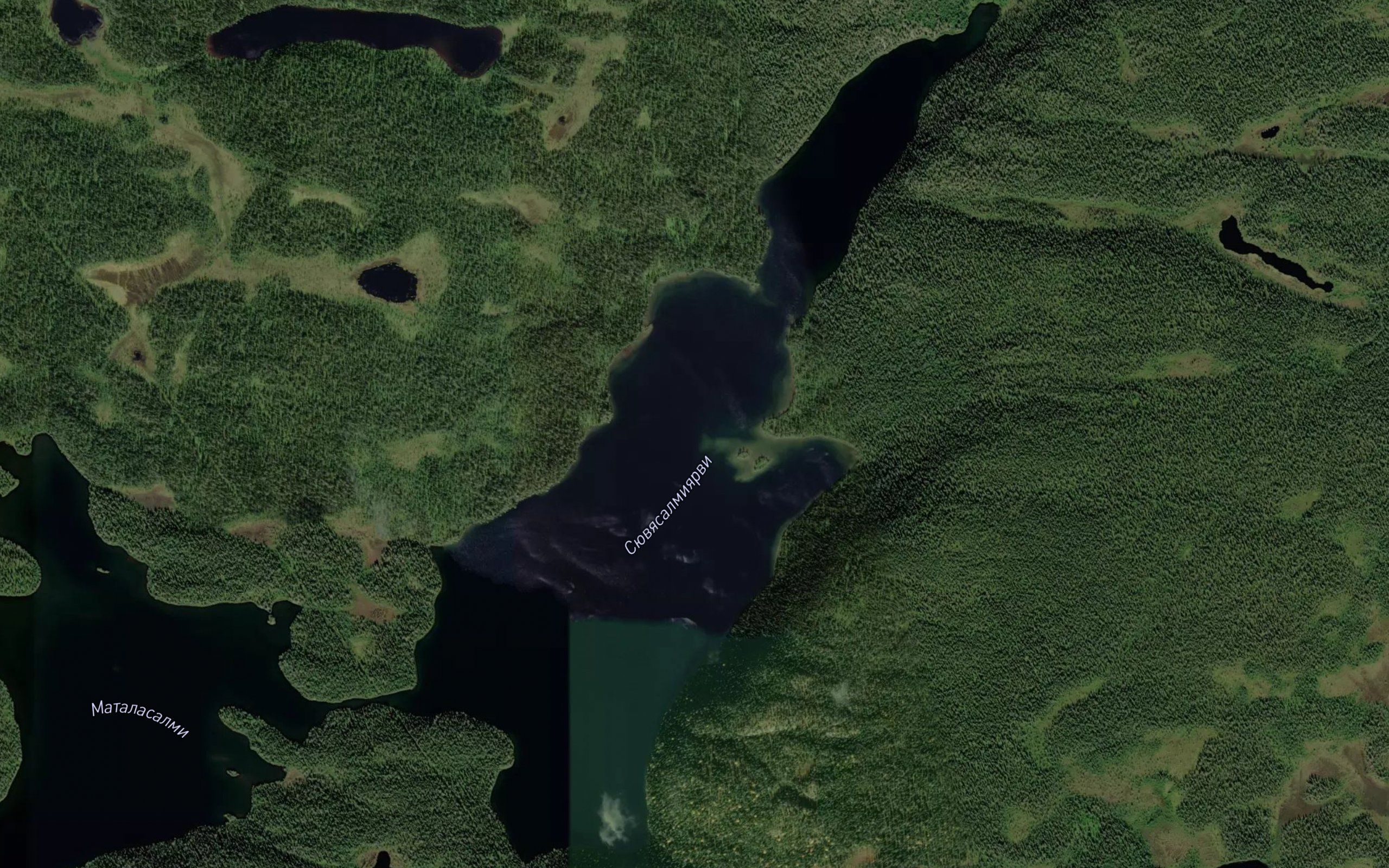 Ozero Syuvya Salmi-Yarvi