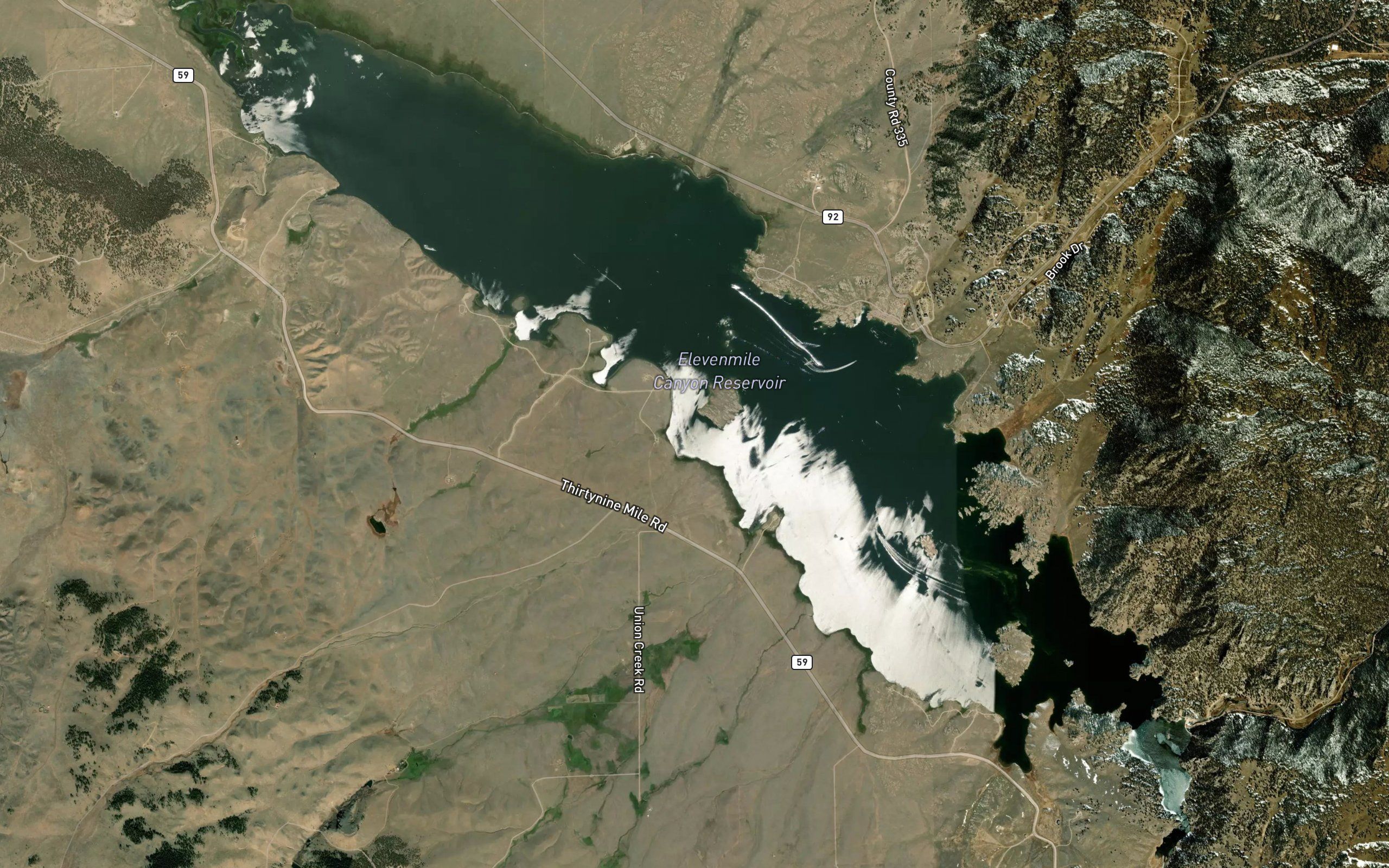 Elevenmile Canyon Reservoir