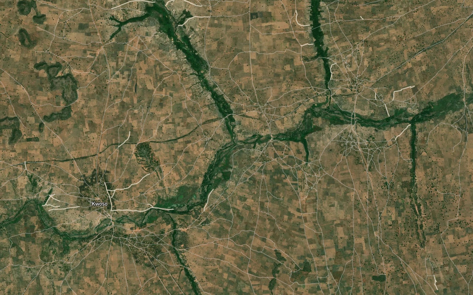 Satellite map of the River Maraha