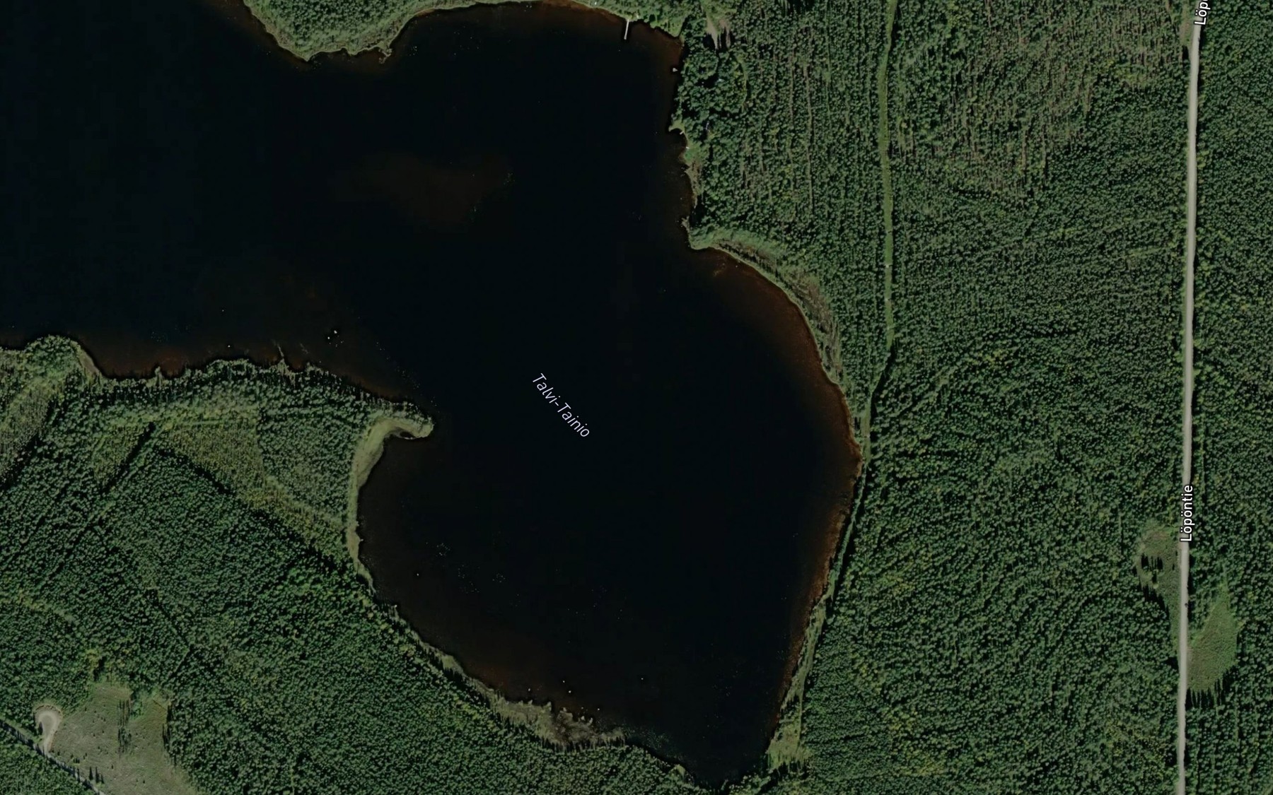 Satellite map of the Etelapaa