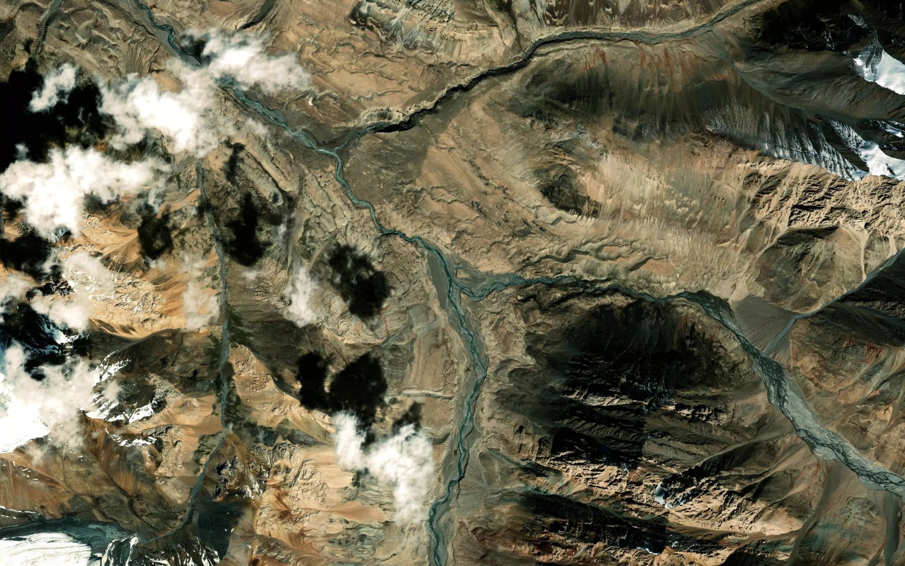Satellite map of the Zulumart