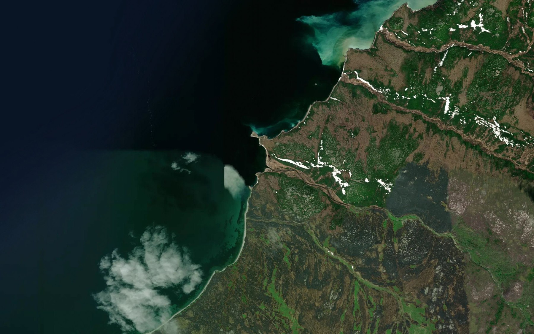 Satellite map of the Antykhan Vtoroy
