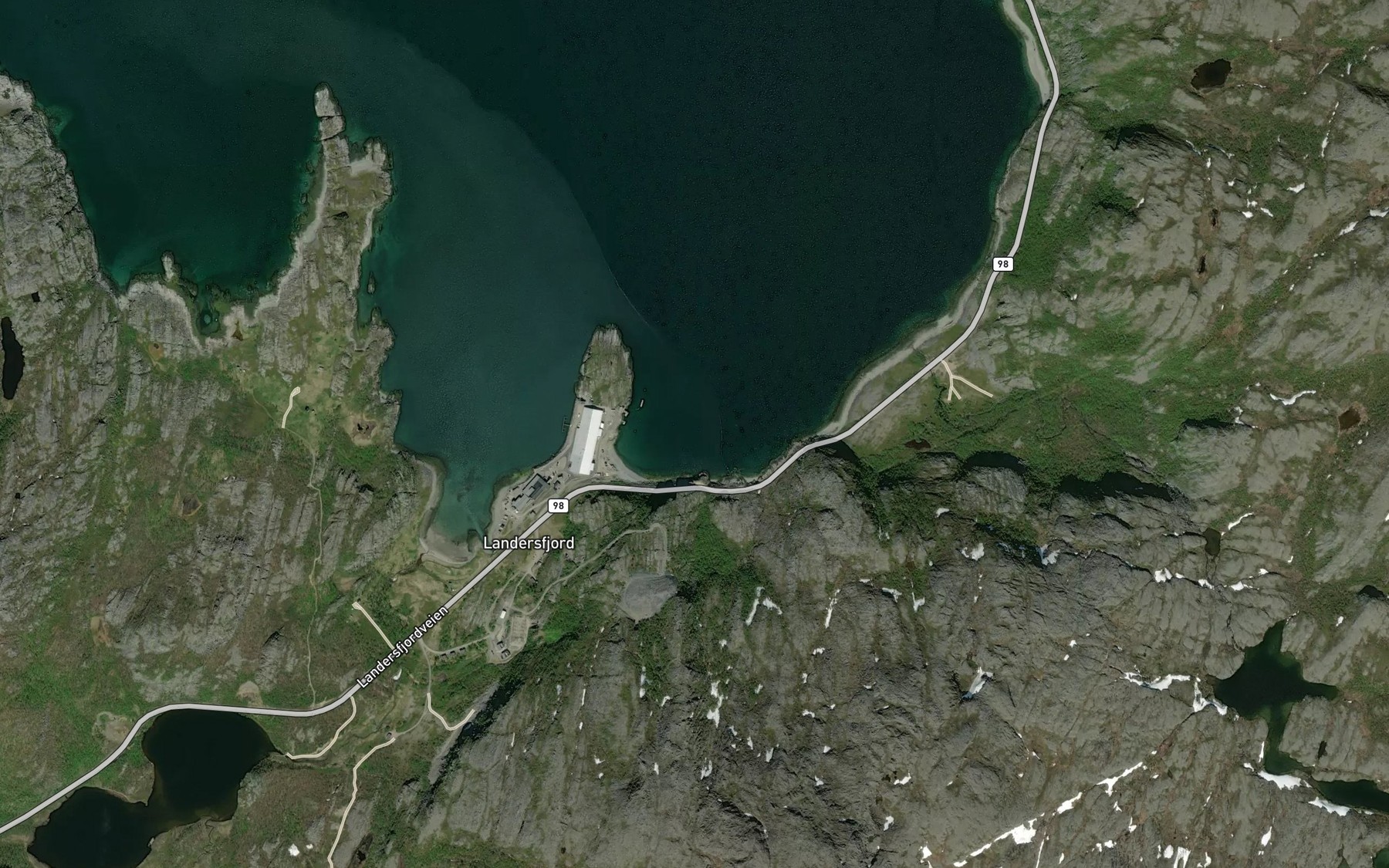 Satellite map of the Seivika