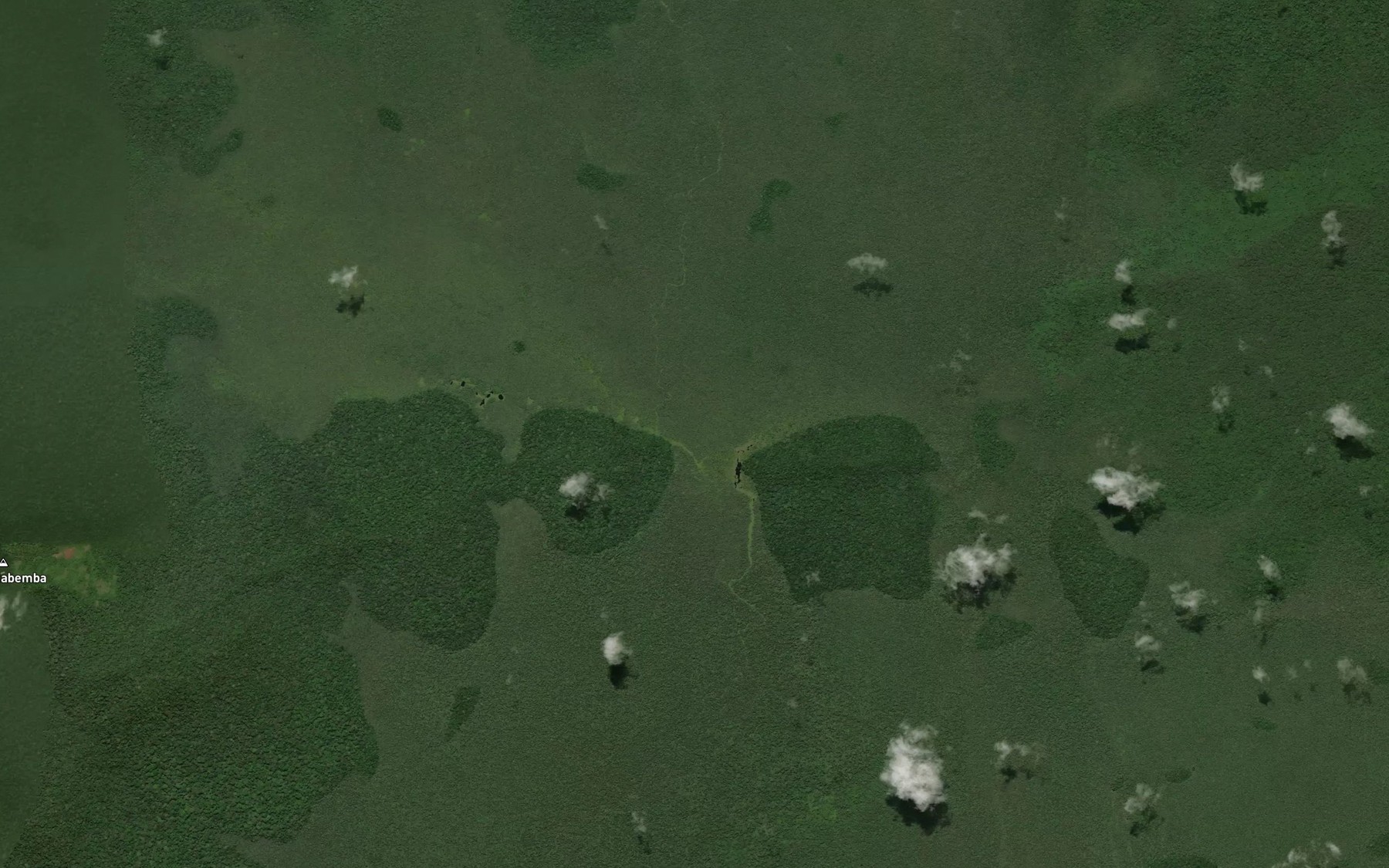 Satellite map of the Ouaga