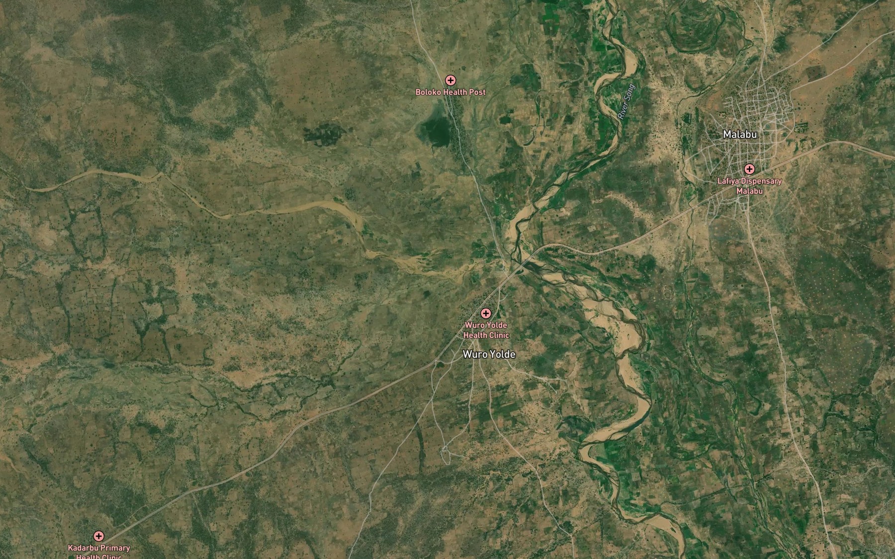 Satellite map of the Mayel Goti