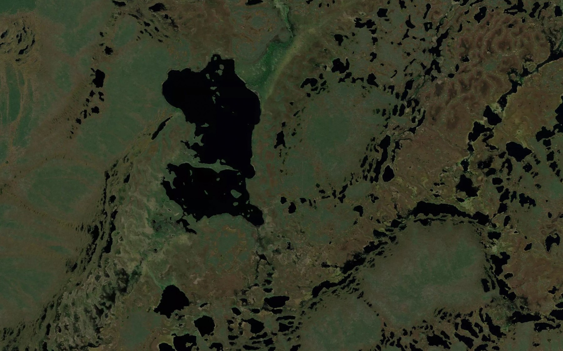 Satellite map of the Ozero Bol'shaya Tissa