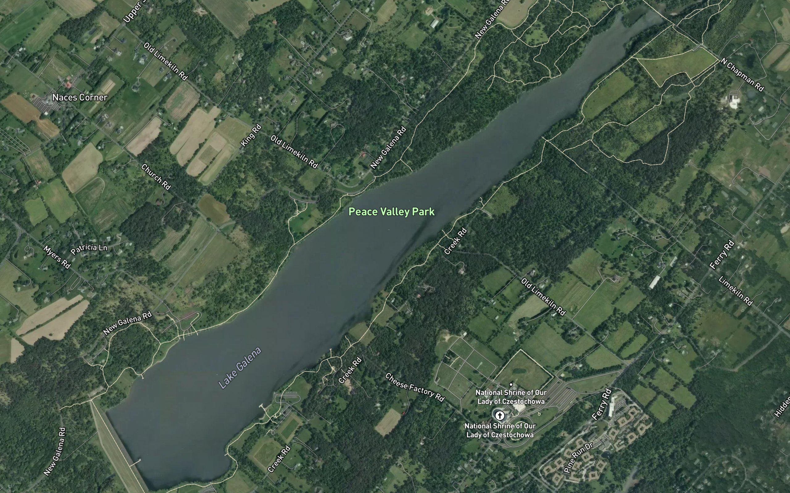 Peace Valley Reservoir