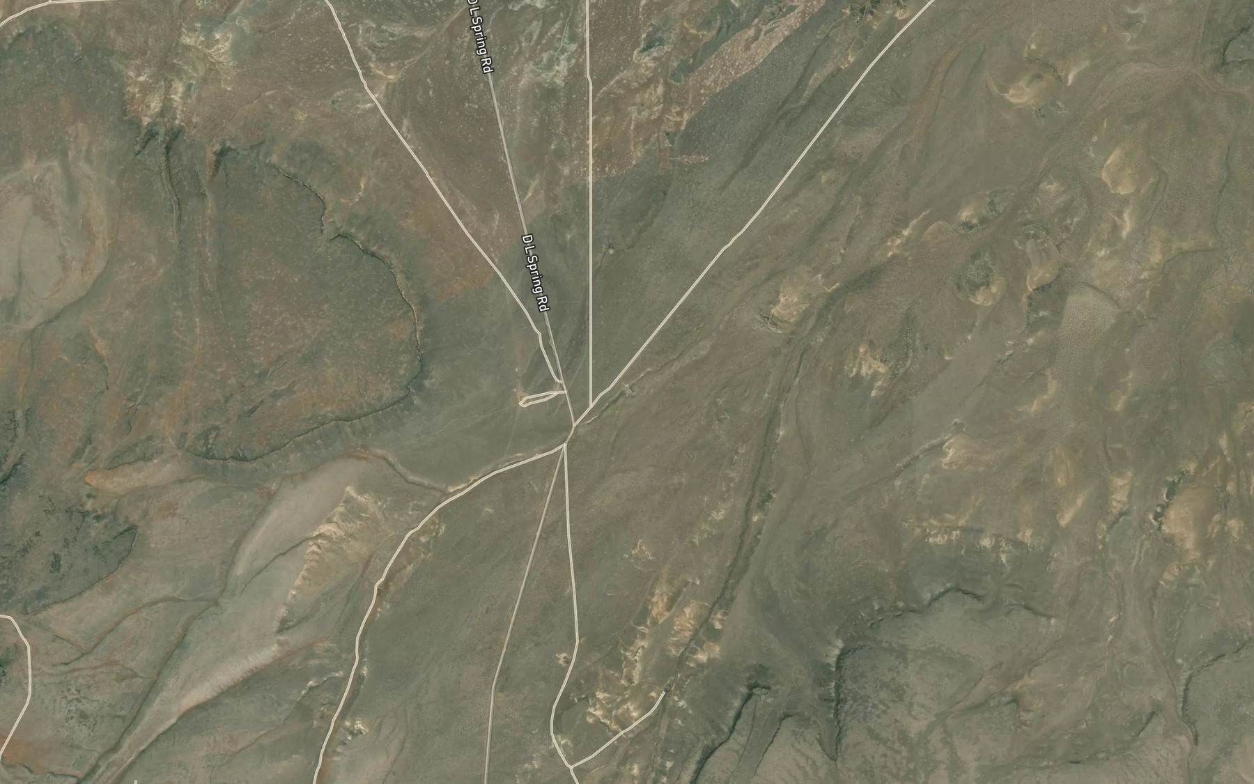 Satellite map of the East Gulch Waterhole