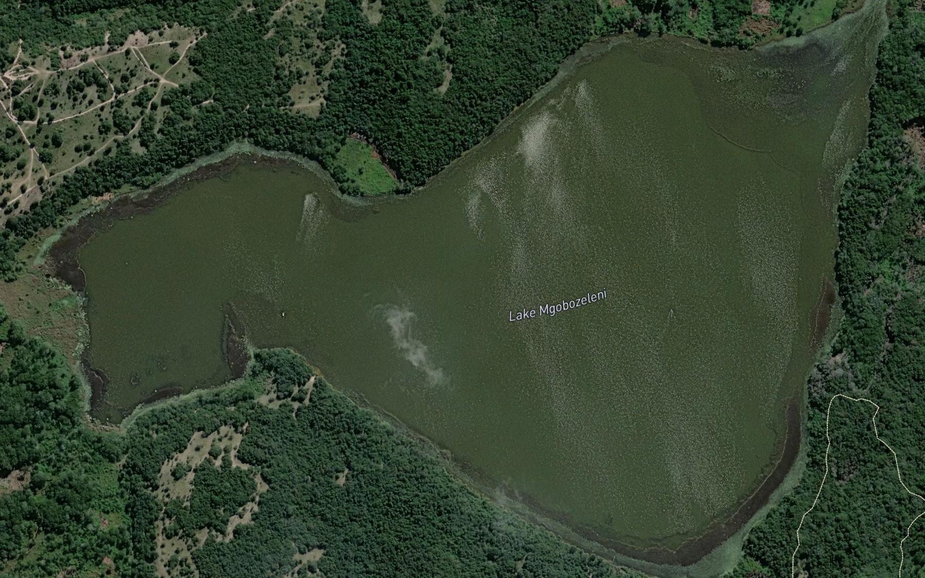 Satellite map of the Mgobezeleni