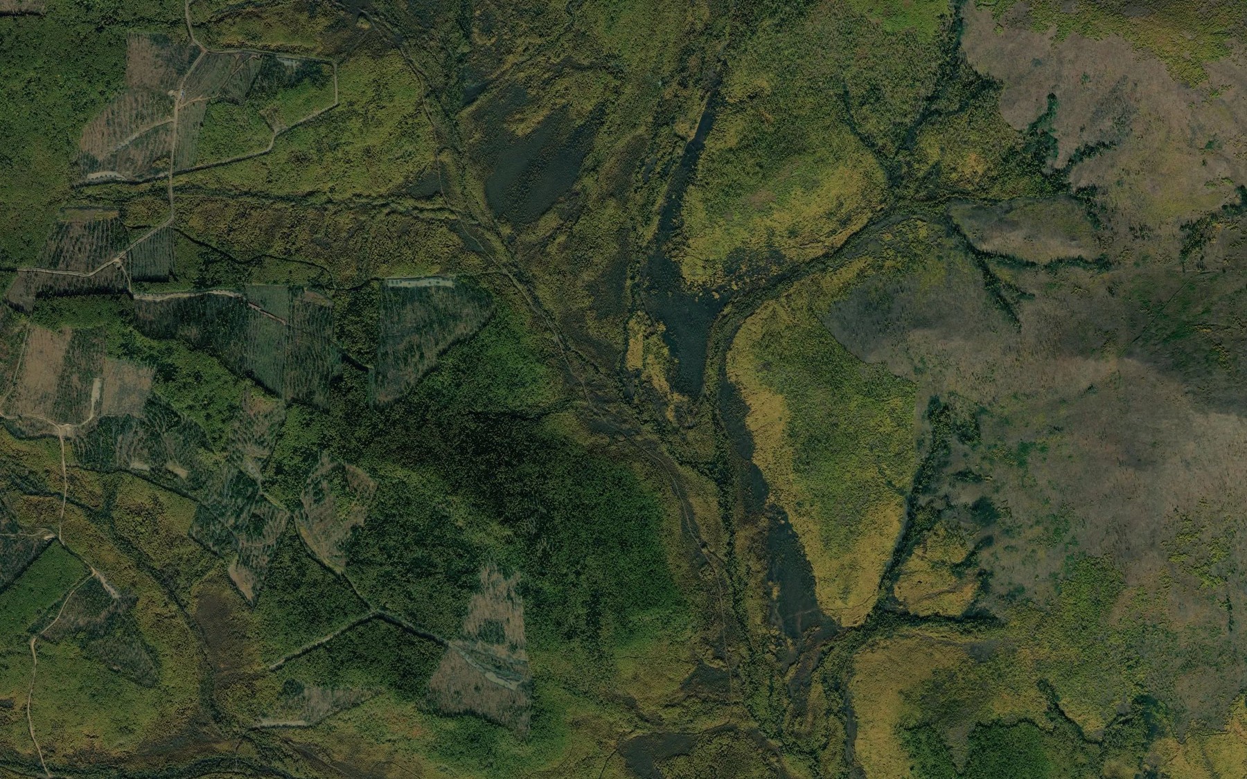 Satellite map of the Levyy Poludennyy