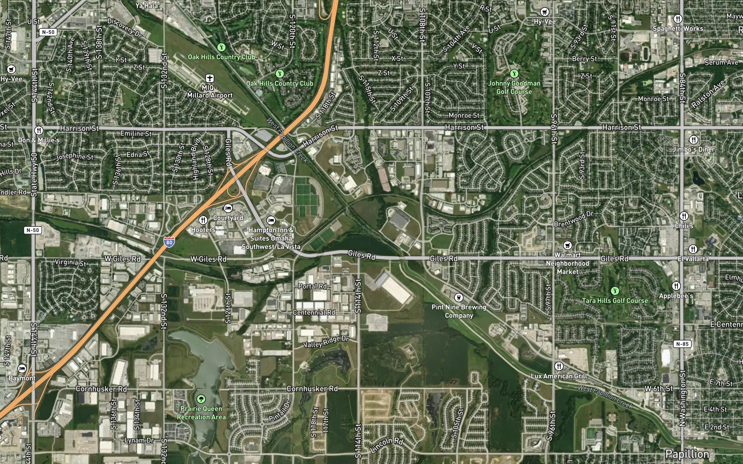West Papillion Creek