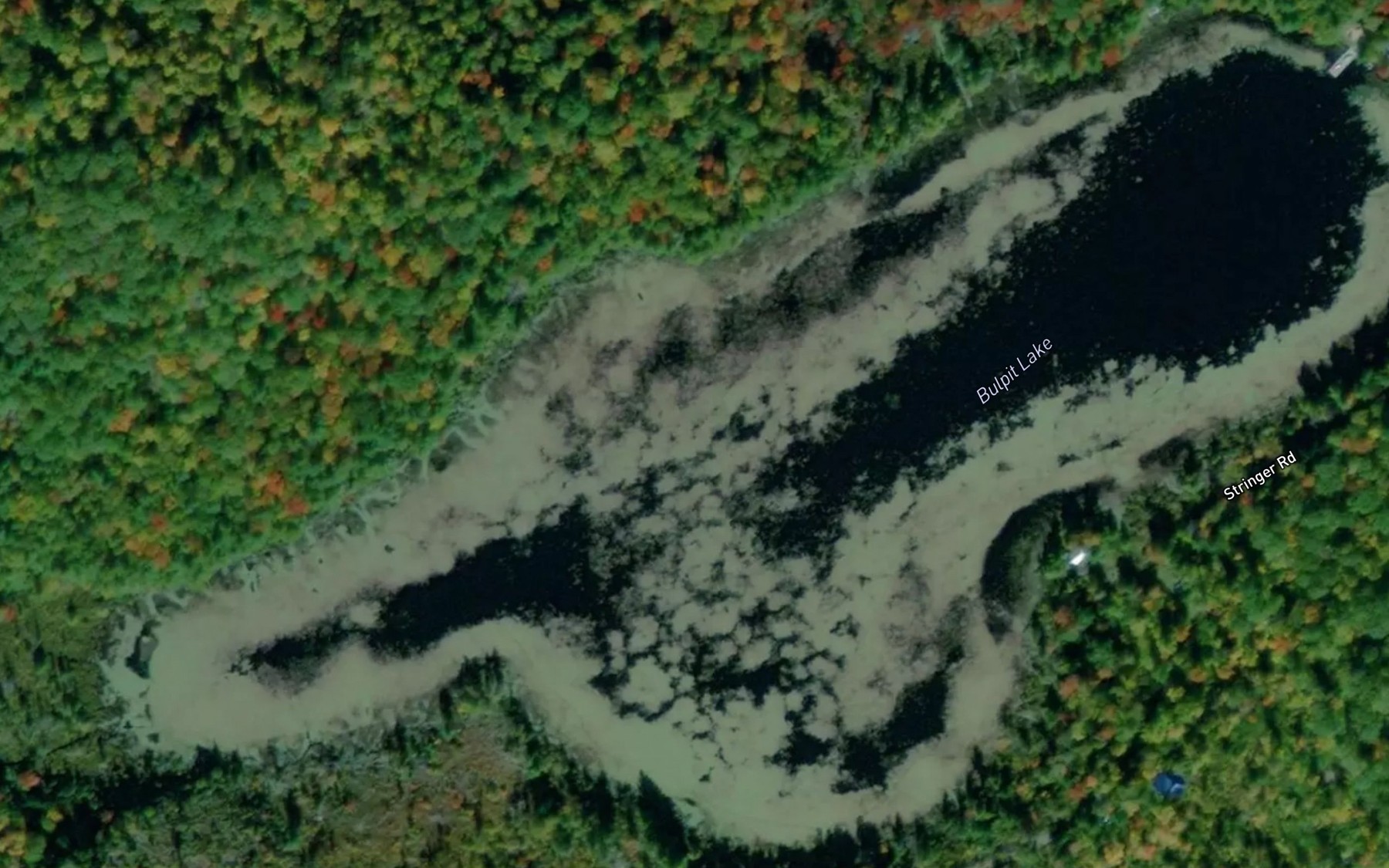 Satellite map of the Bulpit Lake