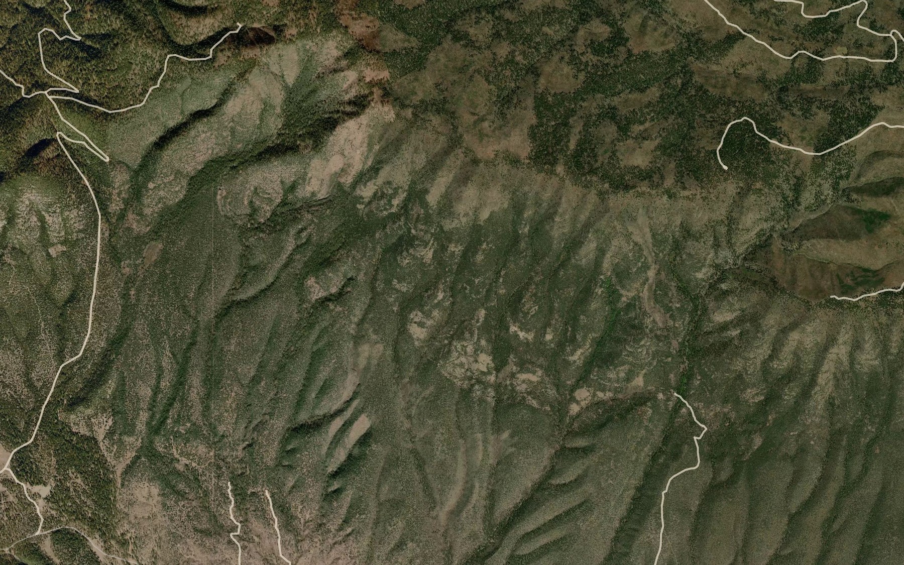 Satellite map of the Maverick Spring