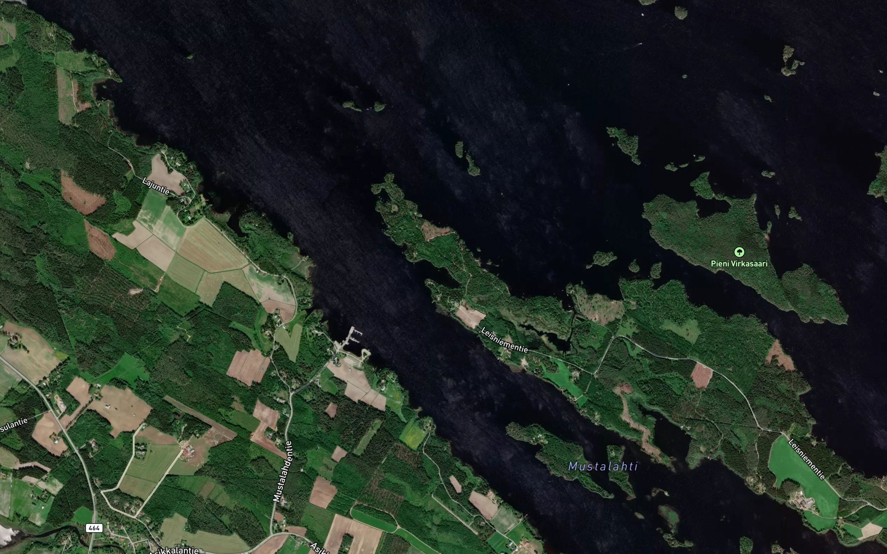 Satellite map of the Haapakaarre