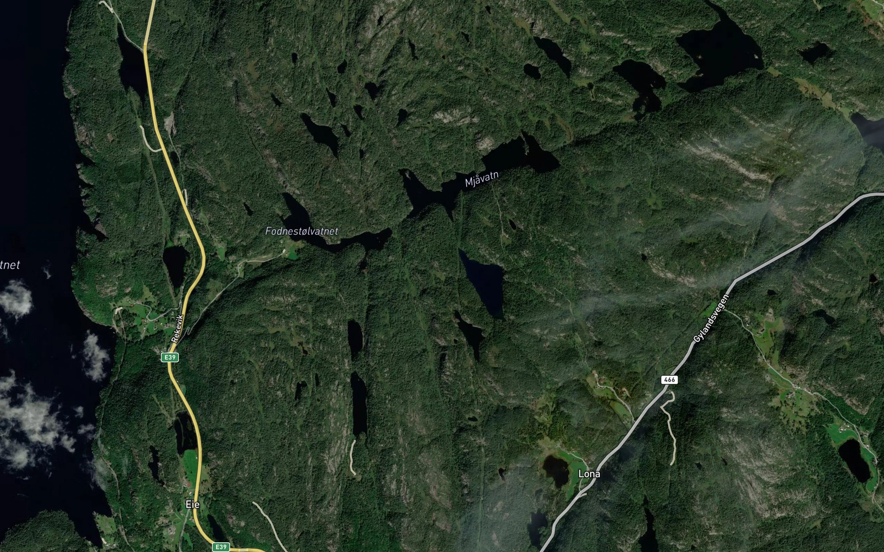 Satellite map of the Debelen