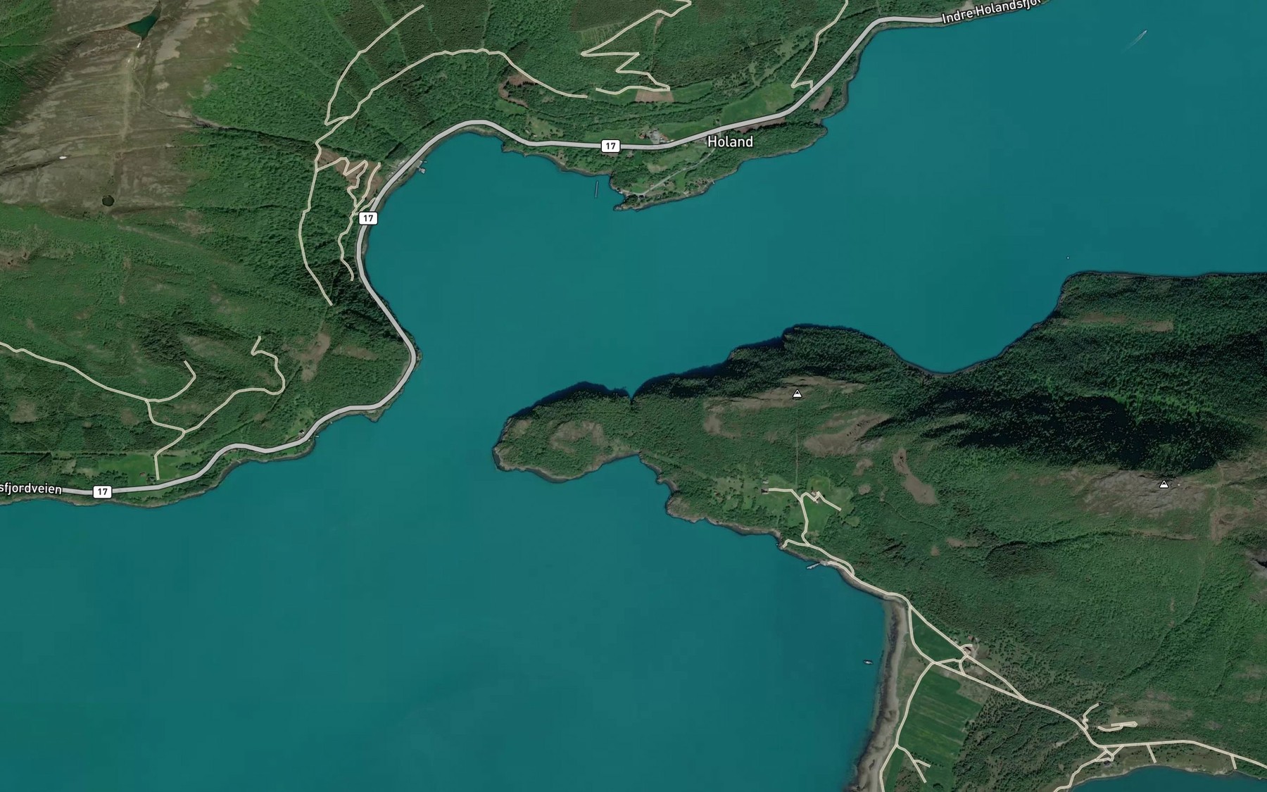 Satellite map of the Oterhola