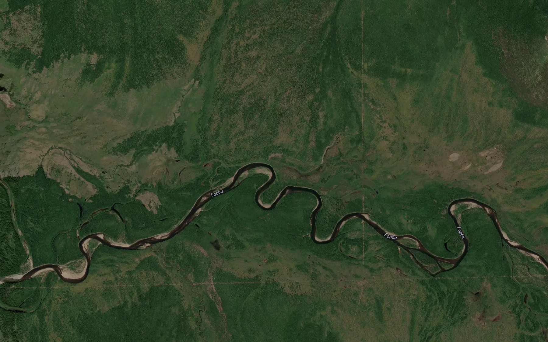 Satellite map of the Talakhtakh