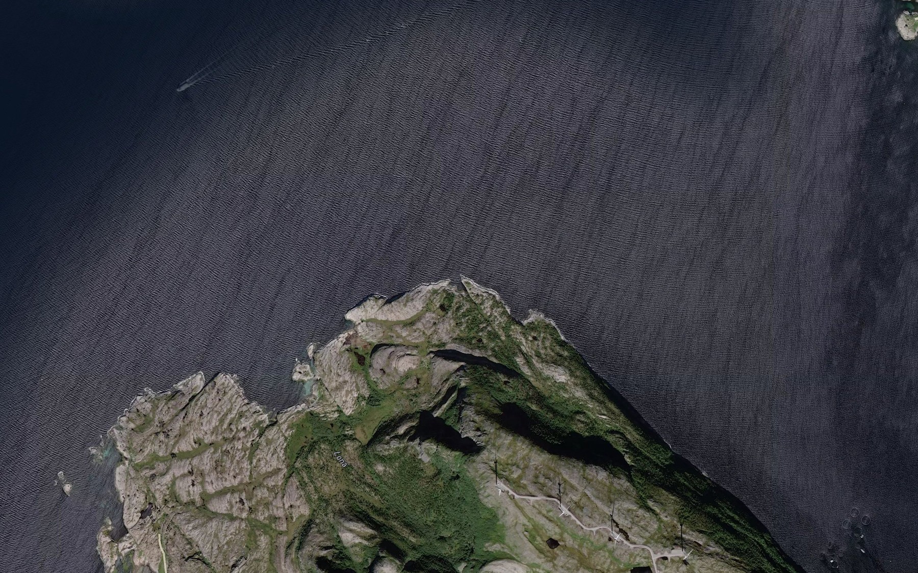 Satellite map of the Tuvkeila