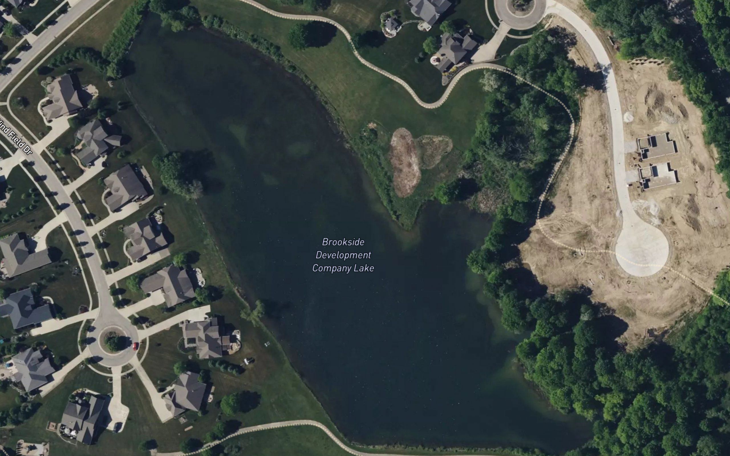 Brookside Development Company Lake