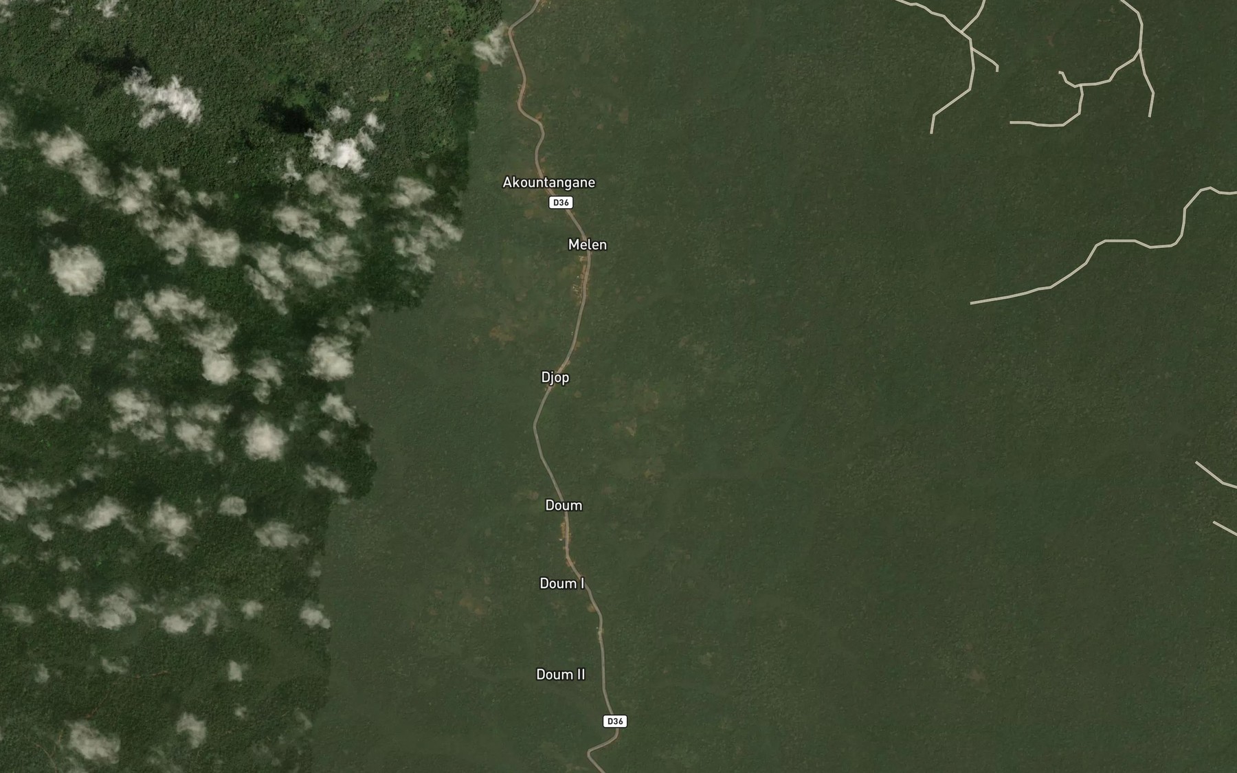 Satellite map of the Otonmvele