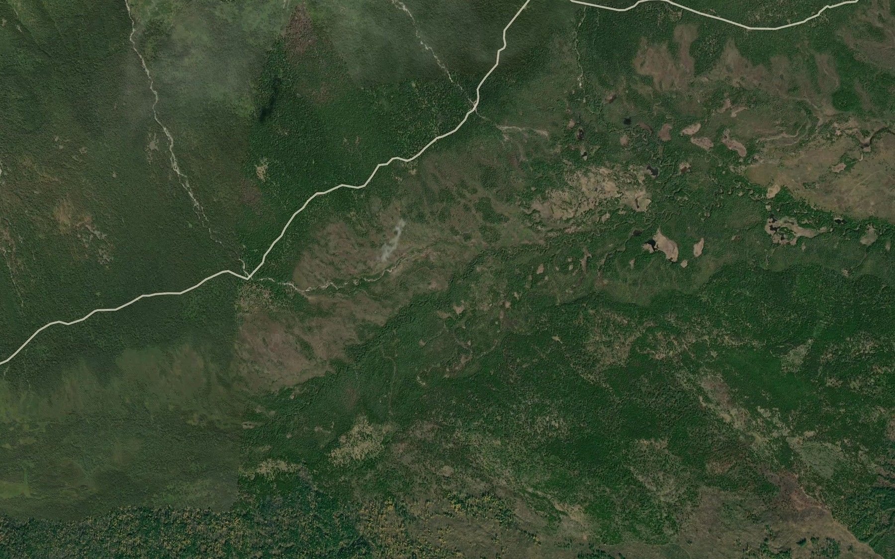 Satellite map of the Ugutere