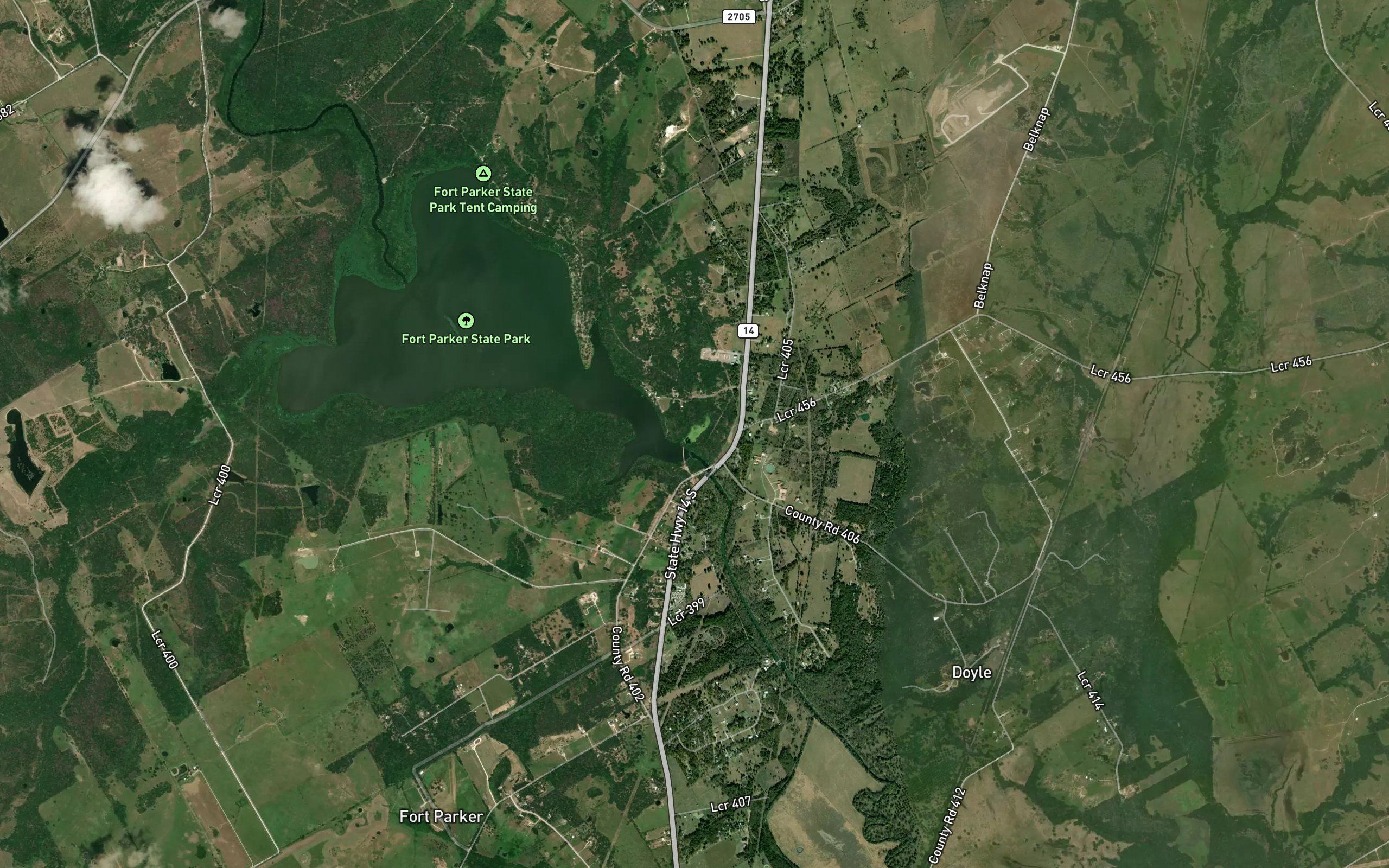 Fort Parker State Park Lake