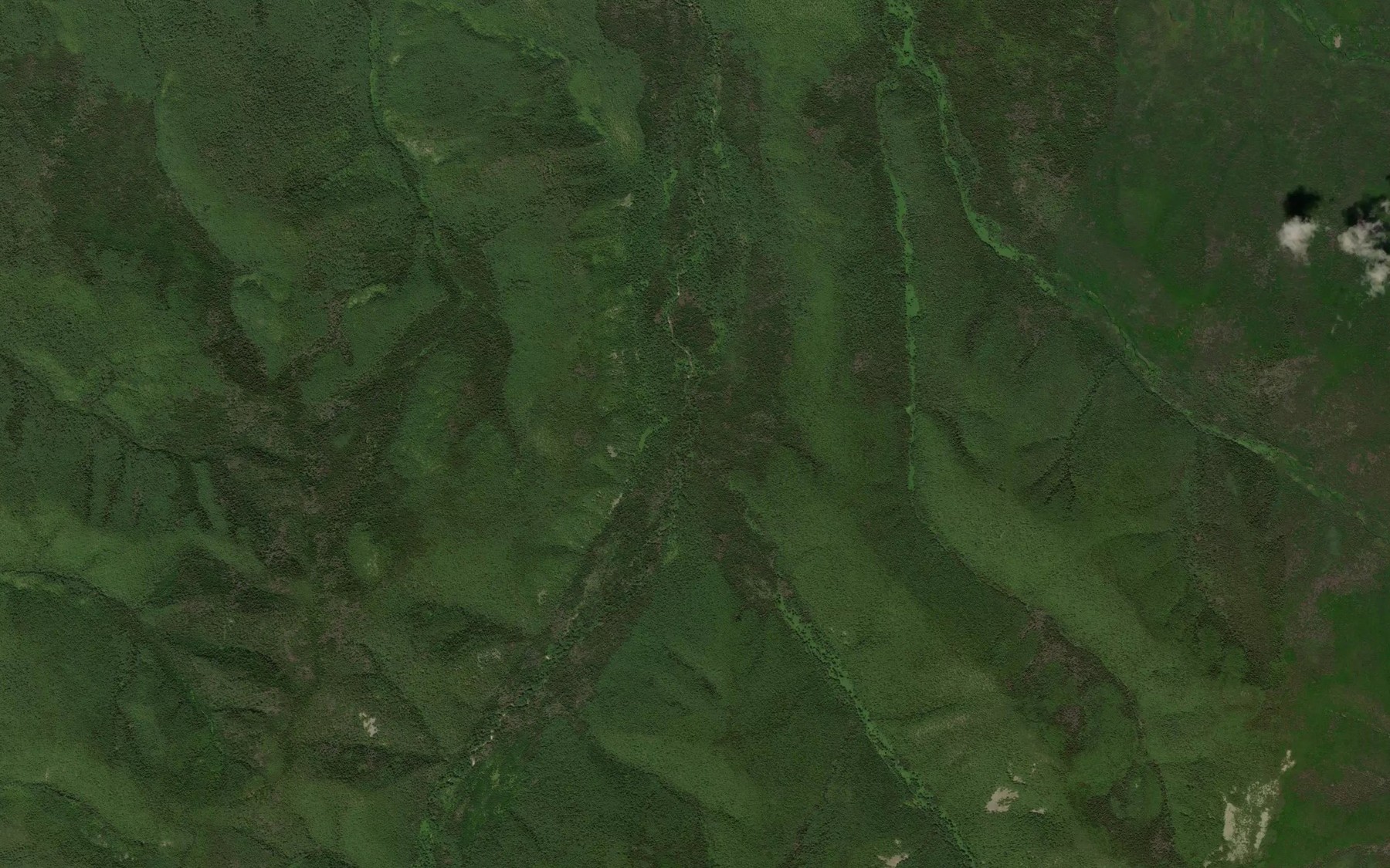 Satellite map of the Pritok