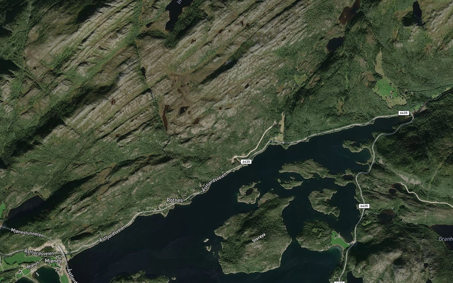 Satellite map of the Migaren