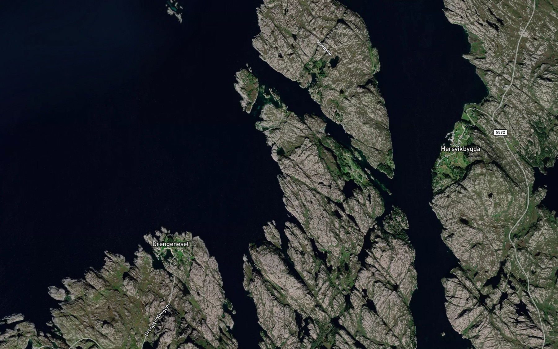 Satellite map of the Lagoyhamnen