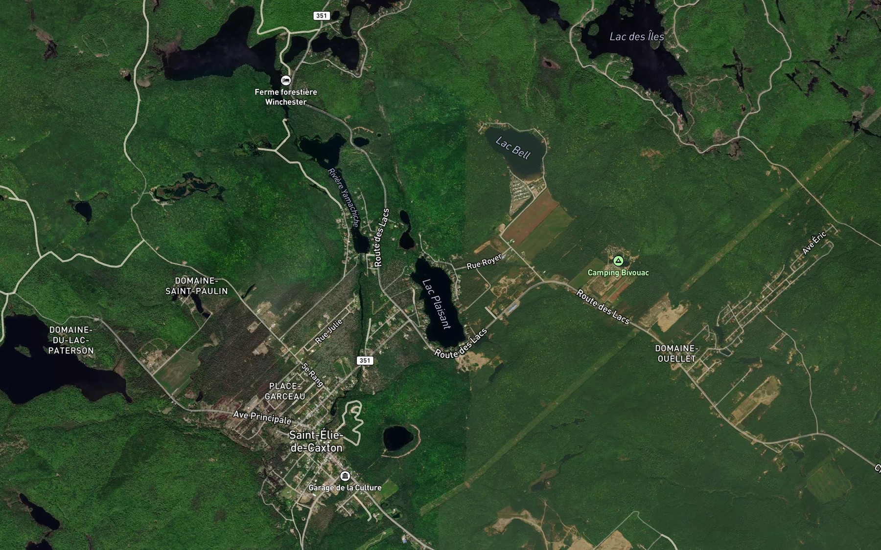 Satellite map of the Cours d'eau Grenier