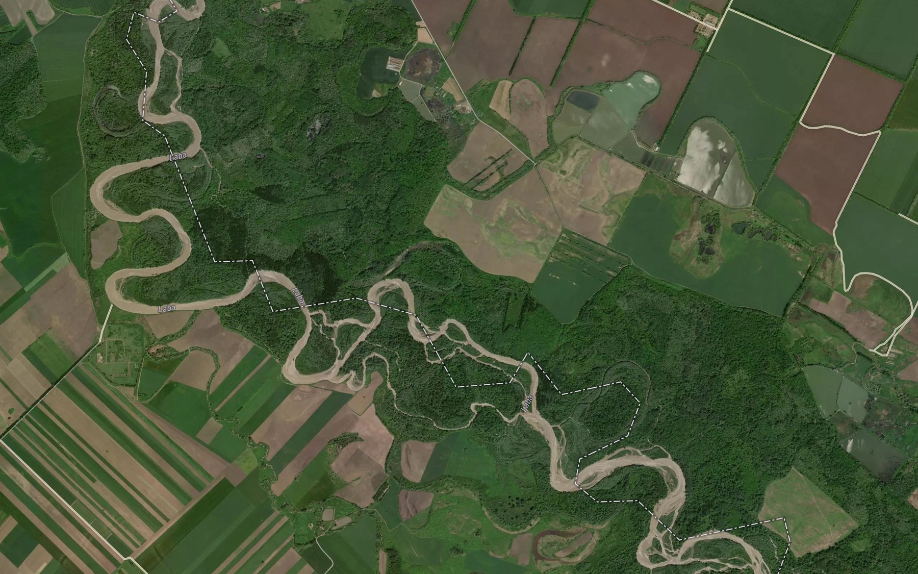 Satellite map of the Ozero Kholodnoye