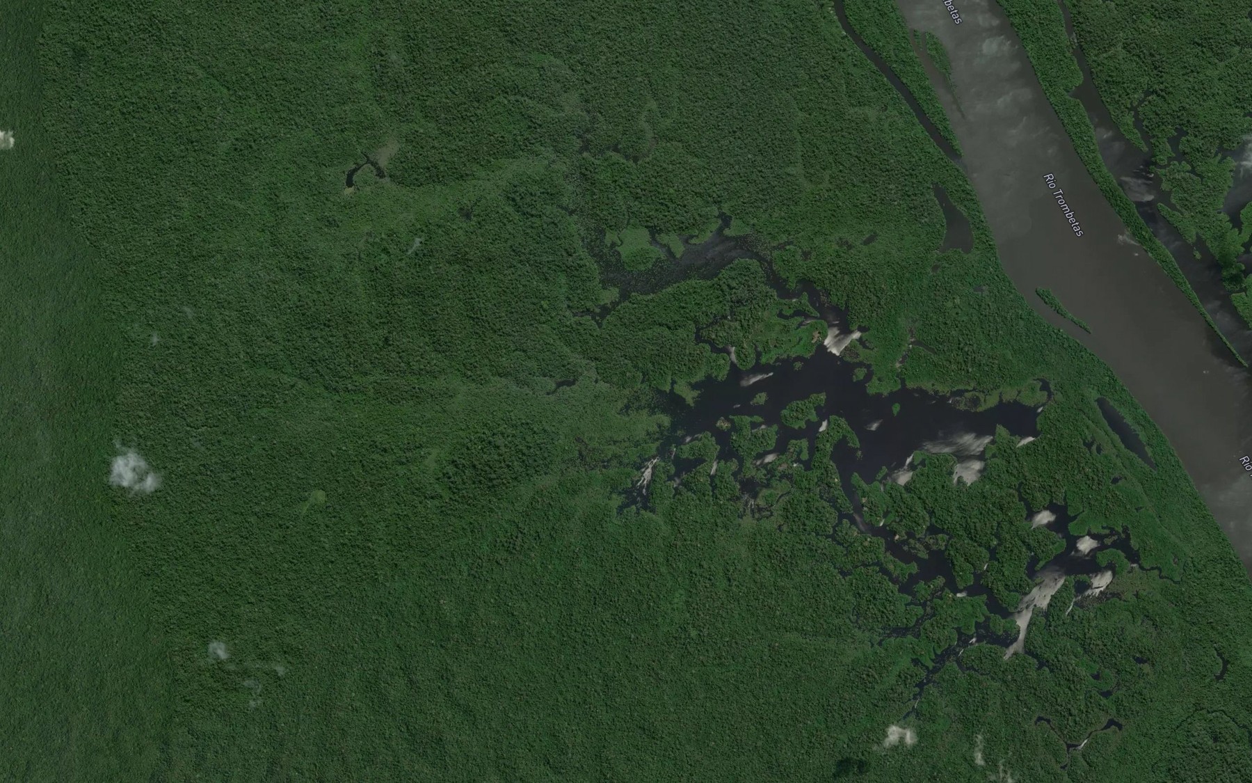 Satellite map of the Igarape do Farias