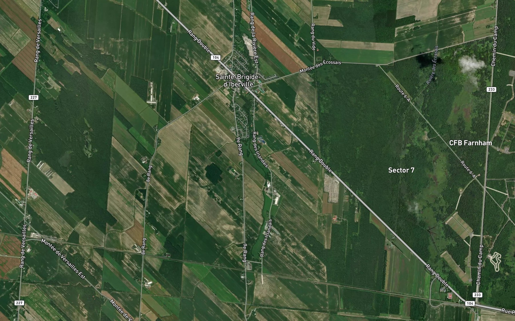 Satellite map of the Ruisseau Cirque